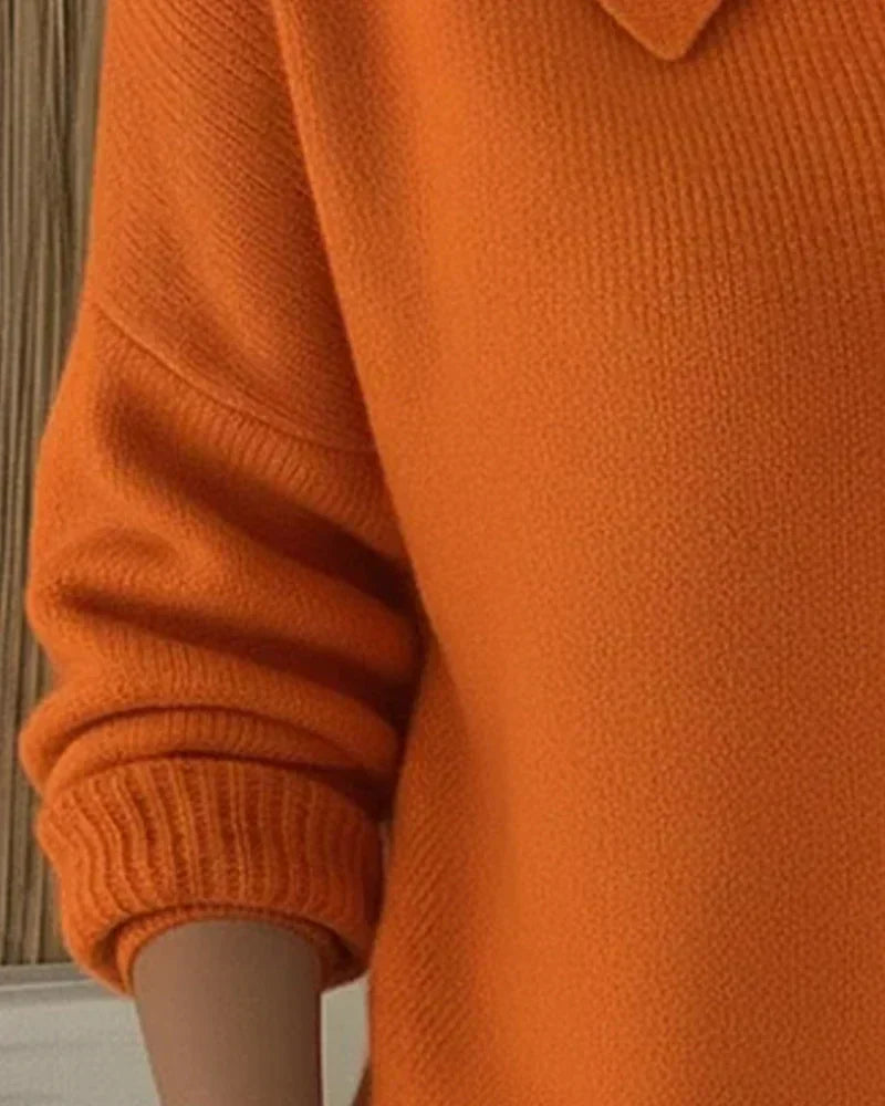 Vega | Cardigan with Shirt Collar