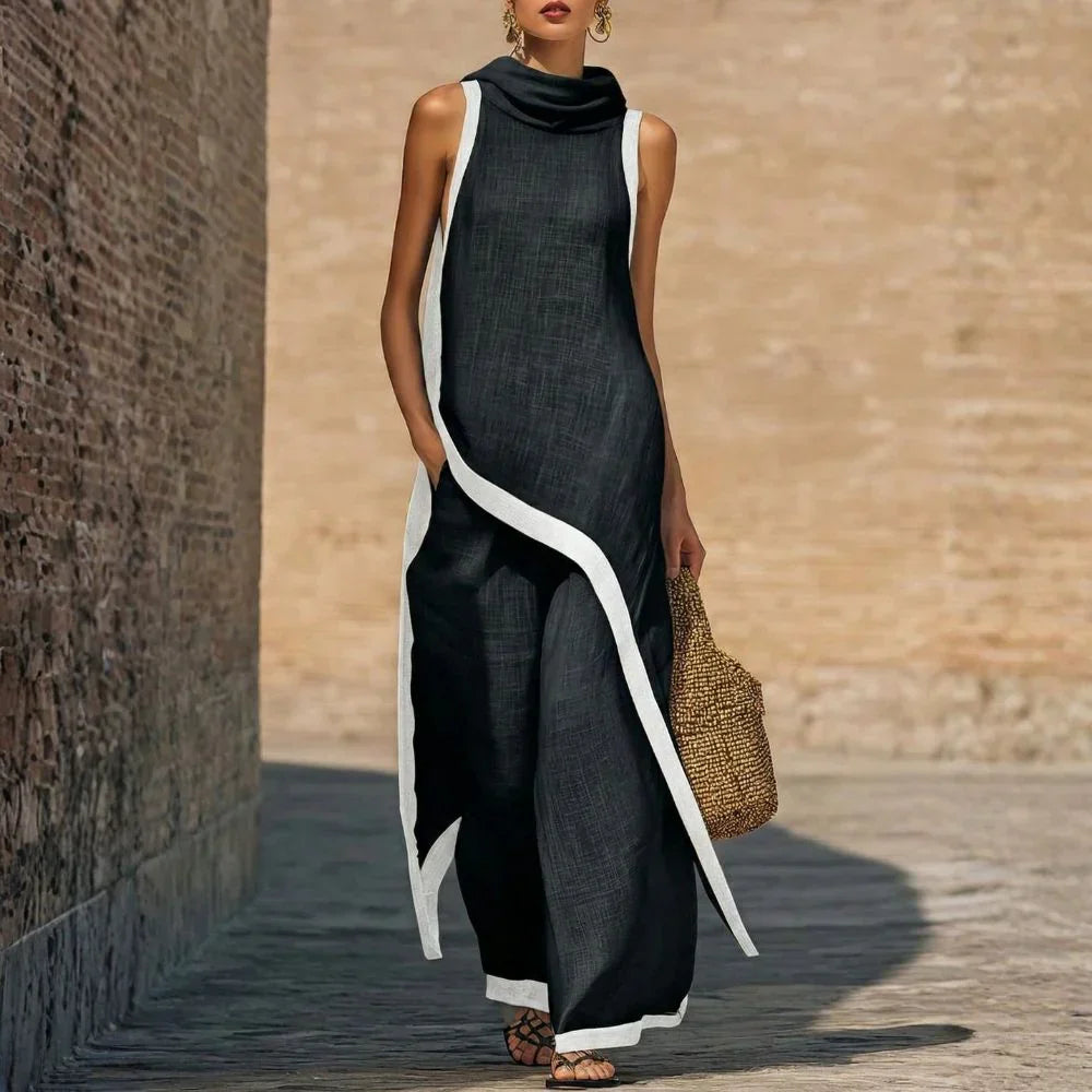 Nadia | Timeless Linen-Look Minimalist Set