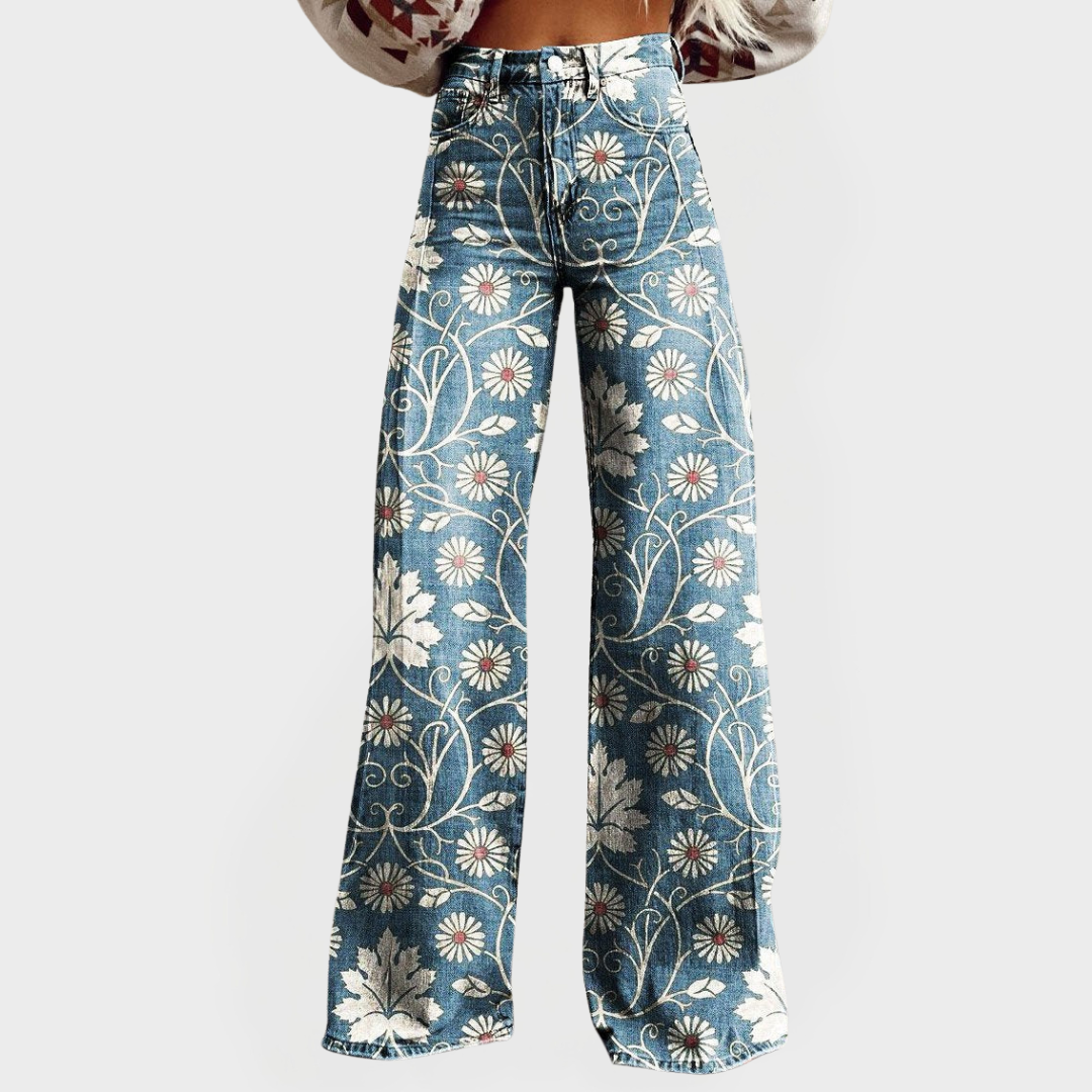 Matilde | Floral Wide-Leg Trousers