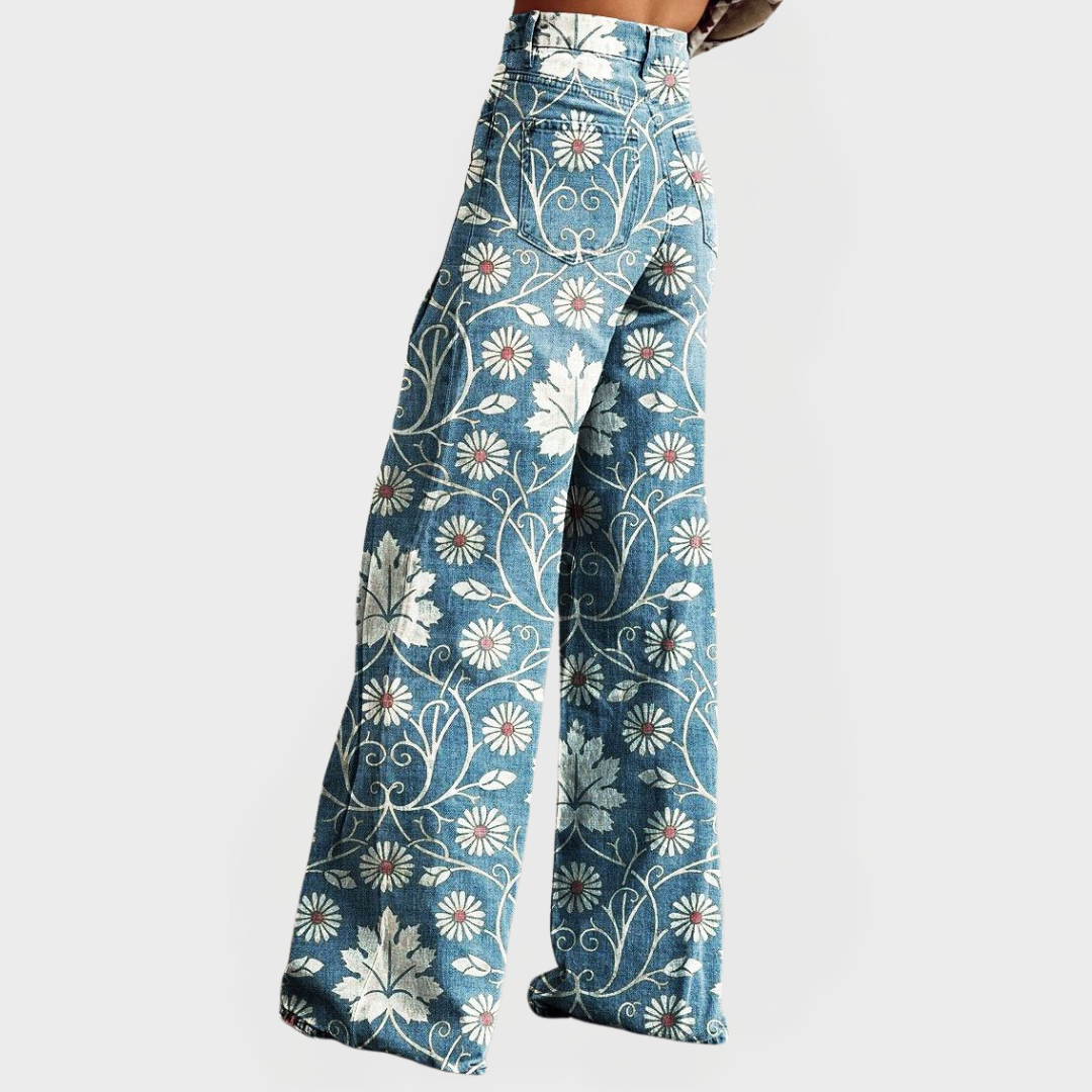 Matilde | Floral Wide-Leg Trousers