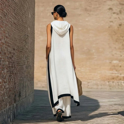 Nadia | Timeless Linen-Look Minimalist Set