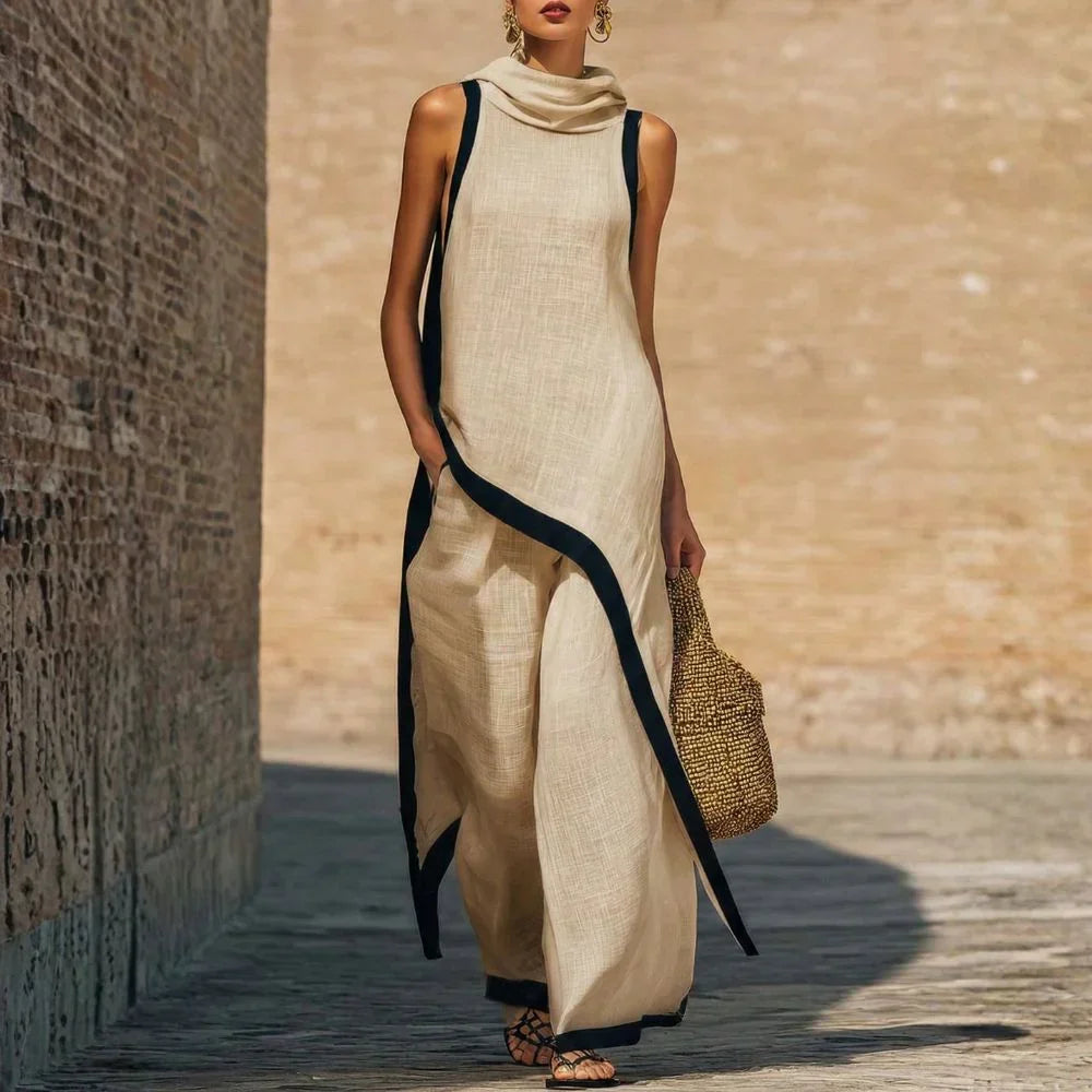 Nadia | Timeless Linen-Look Minimalist Set