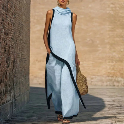Nadia | Timeless Linen-Look Minimalist Set