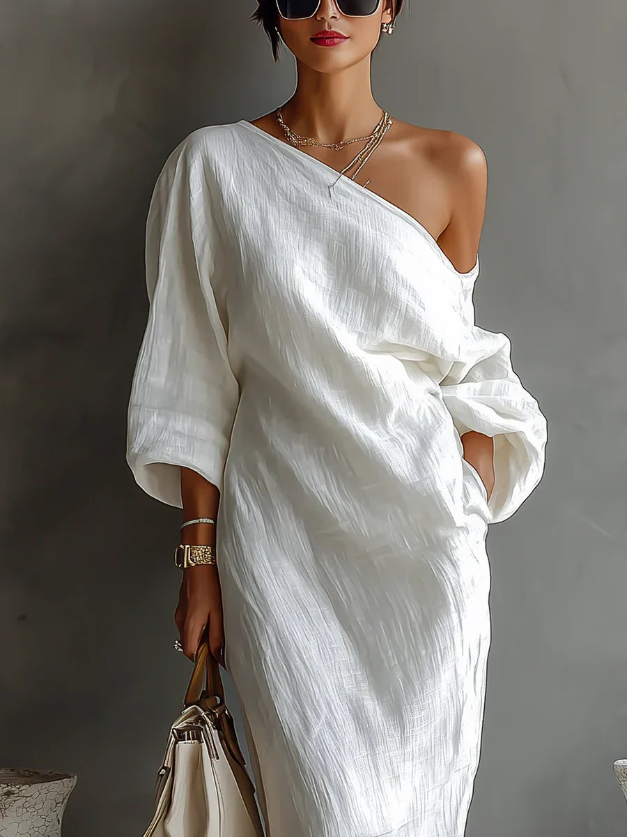 Alondra | Elegant Asymmetric Dress