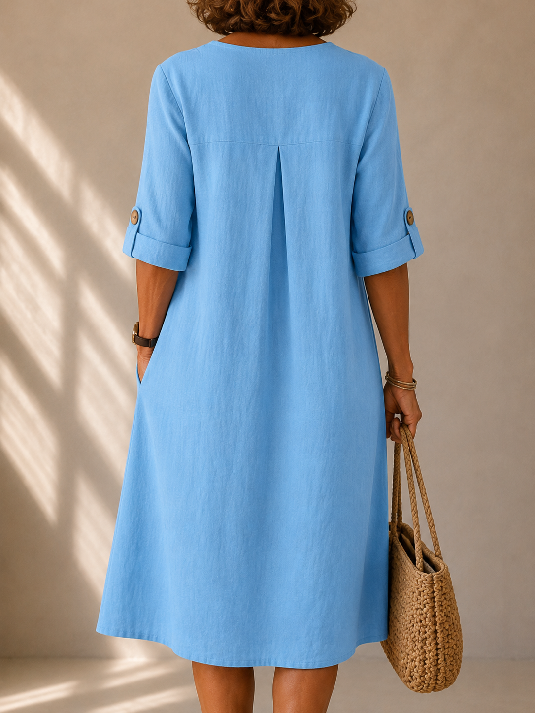 Camila | Button Shirt Dress