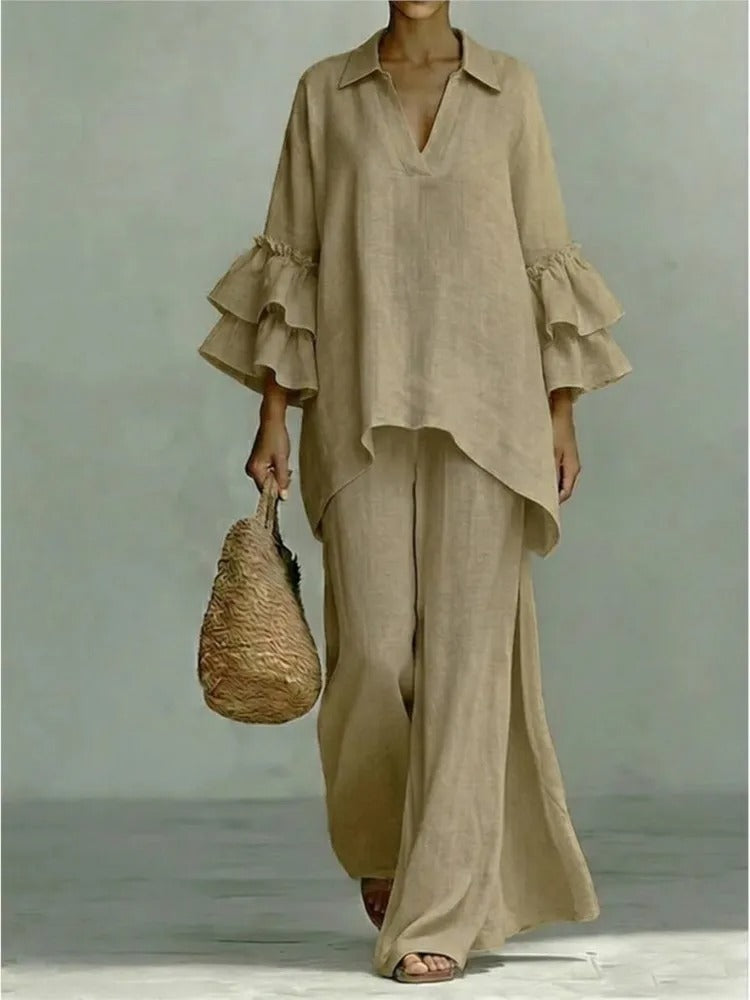 Alba | Elegant Movement Two-Piece Set