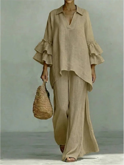 Alba | Elegant Movement Two-Piece Set