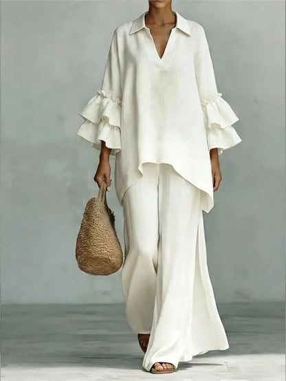 Alba | Elegant Movement Two-Piece Set