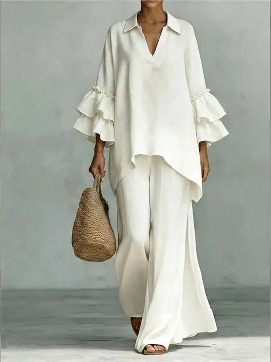 Alba | Elegant Movement Two-Piece Set