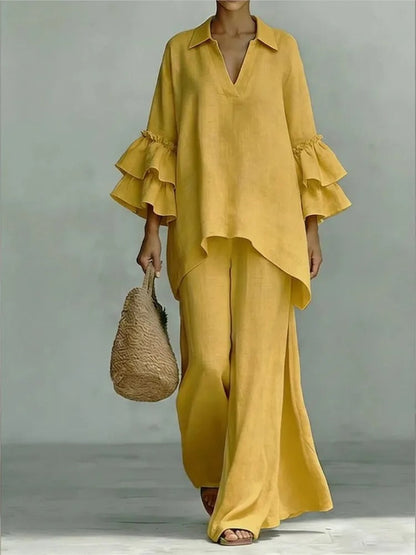 Alba | Elegant Movement Two-Piece Set