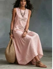 Daniela | Bohemian Dragonfly Print Midi Dress