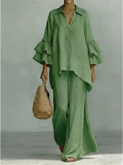 Alba | Elegant Movement Two-Piece Set