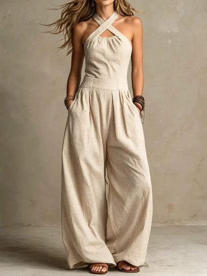 Mariela | Elegant Crossover Jumpsuit