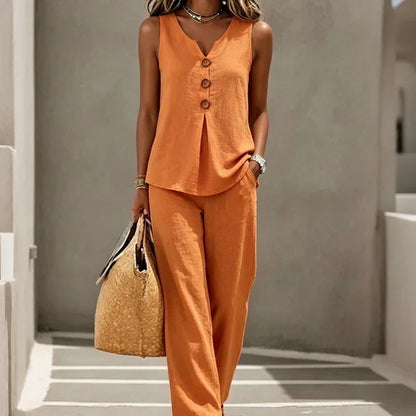 Crema | Relaxed Two-Piece Set